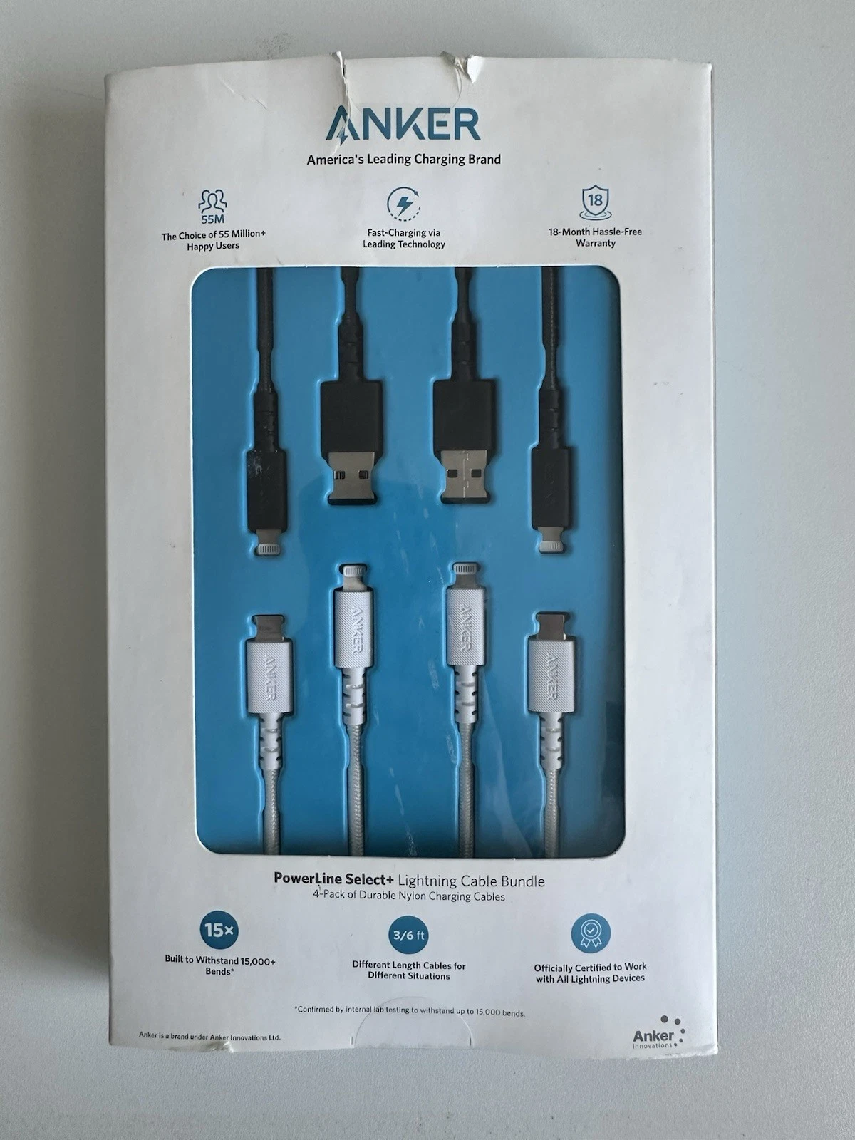 Anker MFi Certified Lightning Cable 4 Pack - photo 3