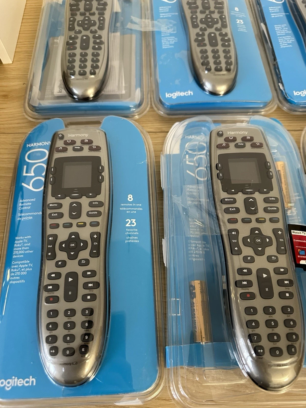 Logitech Harmony 650 Lot of 10 Advanced Universal Remote Control - photo 2