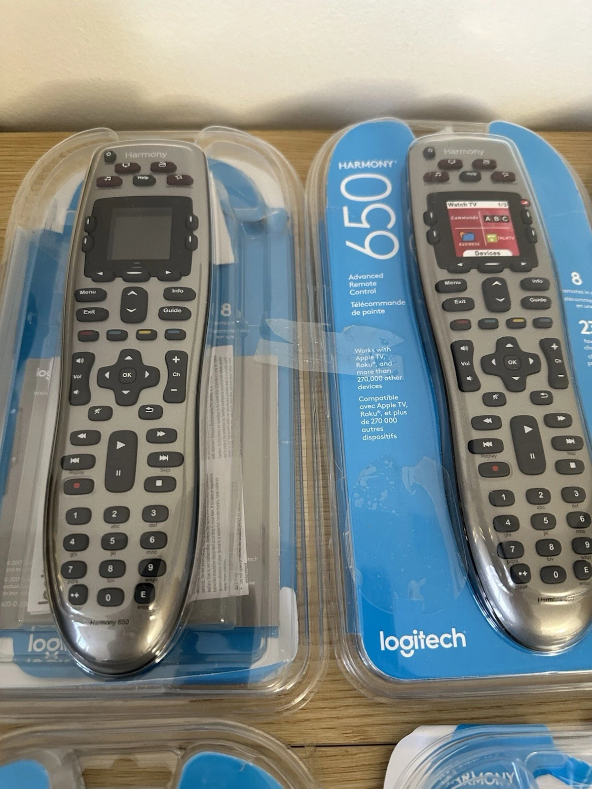 Logitech Harmony 650 Lot of 10 Advanced Universal Remote Control - photo 3