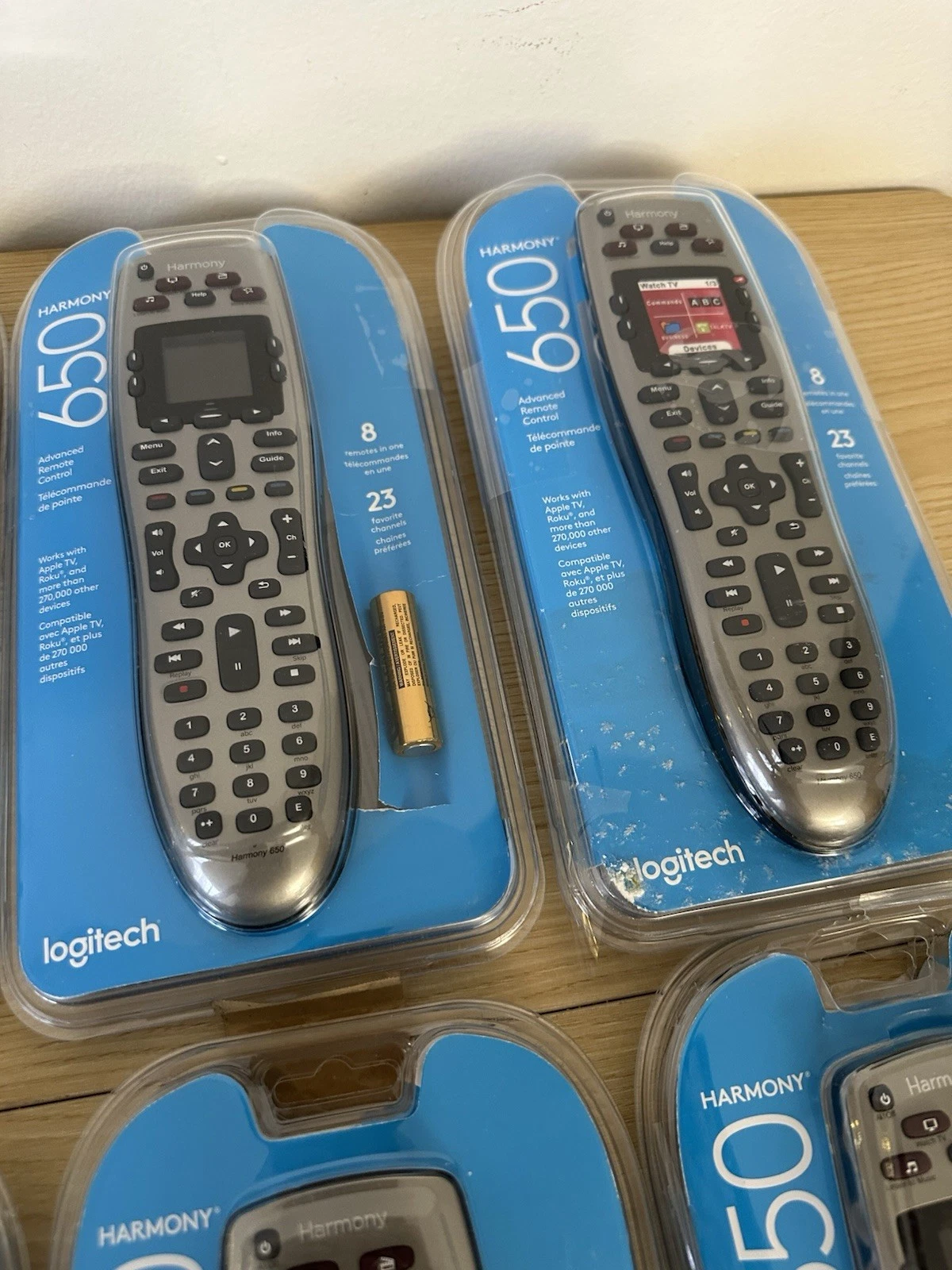 Logitech Harmony 650 Lot of 10 Advanced Universal Remote Control - photo 5