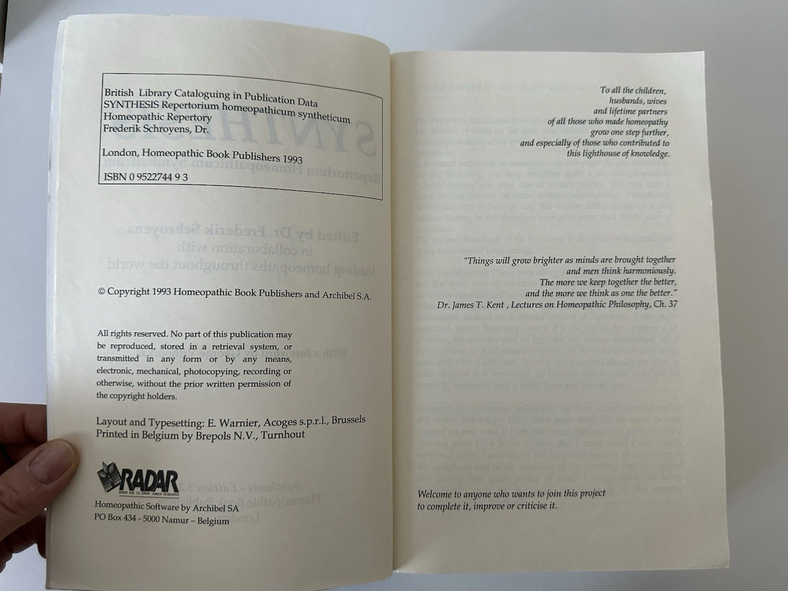 Synthesis Repertorium Homeopathicum + Blueprint Schroyens Set - photo 5