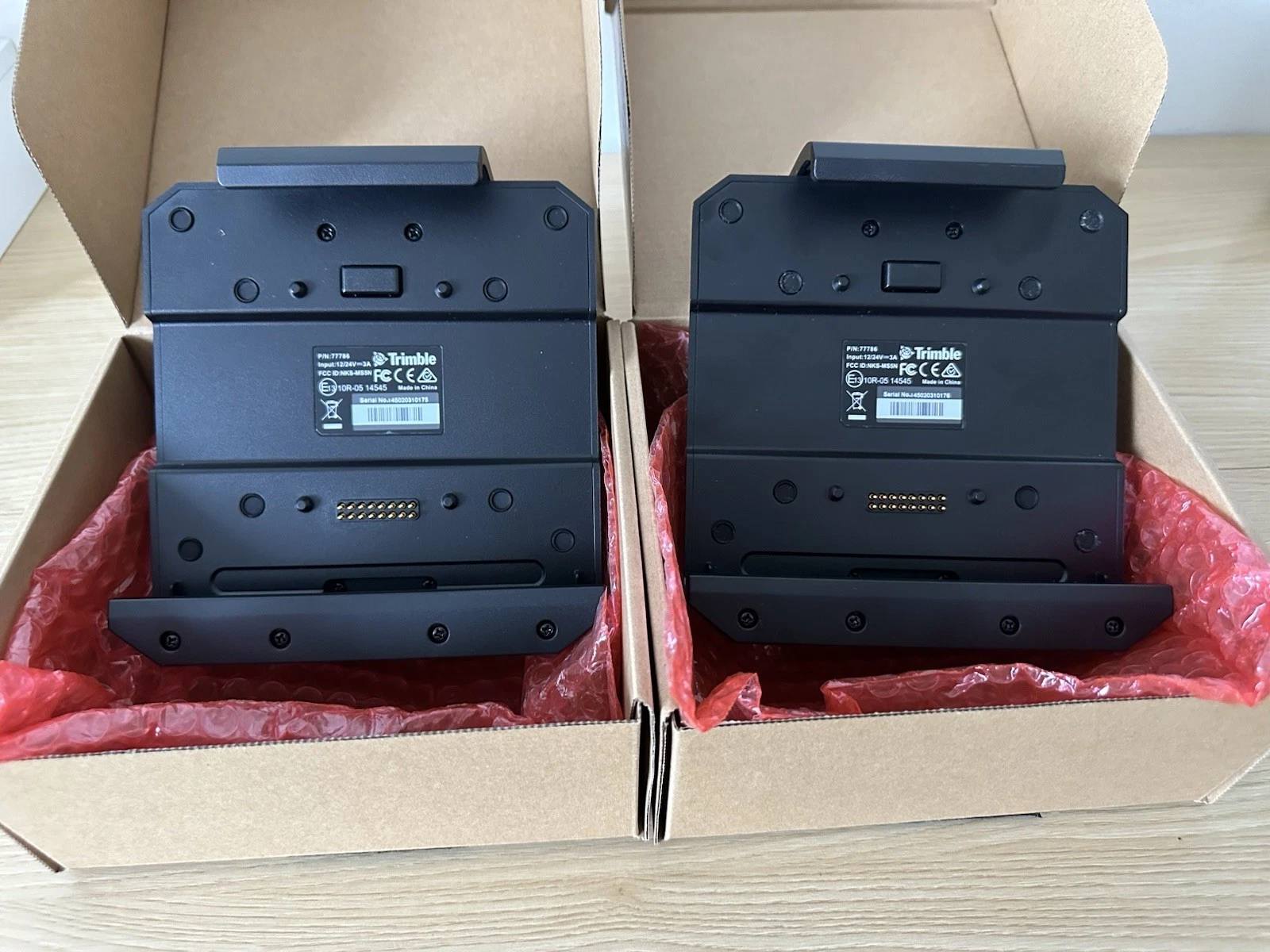 Trimble Docking Station 77786 Lot of 2 PN 121888-01 Brand New Se