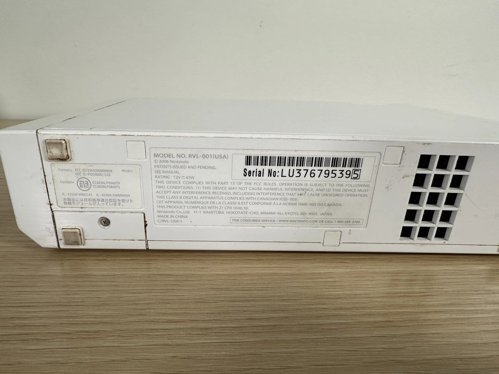 Nintendo Wii Console Bundle White Tested Works Game 3rd Party Re - photo 5