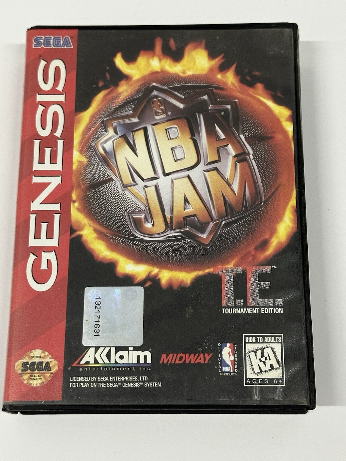NBA Jam Tournament Edition Sega Genesis CIB