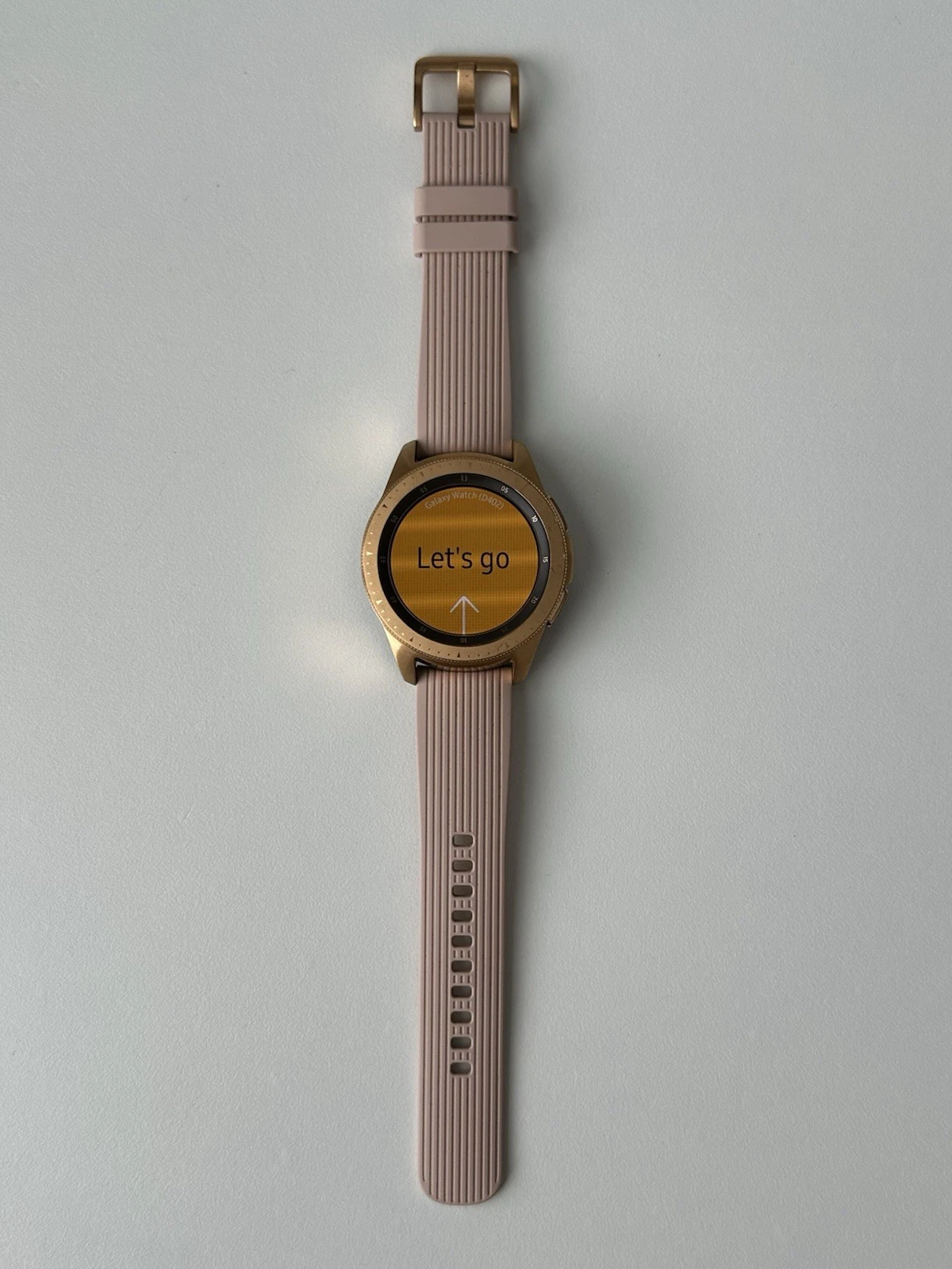 Samsung Galaxy Watch 42mm SM-R815U LTE Gold Smartwatch
