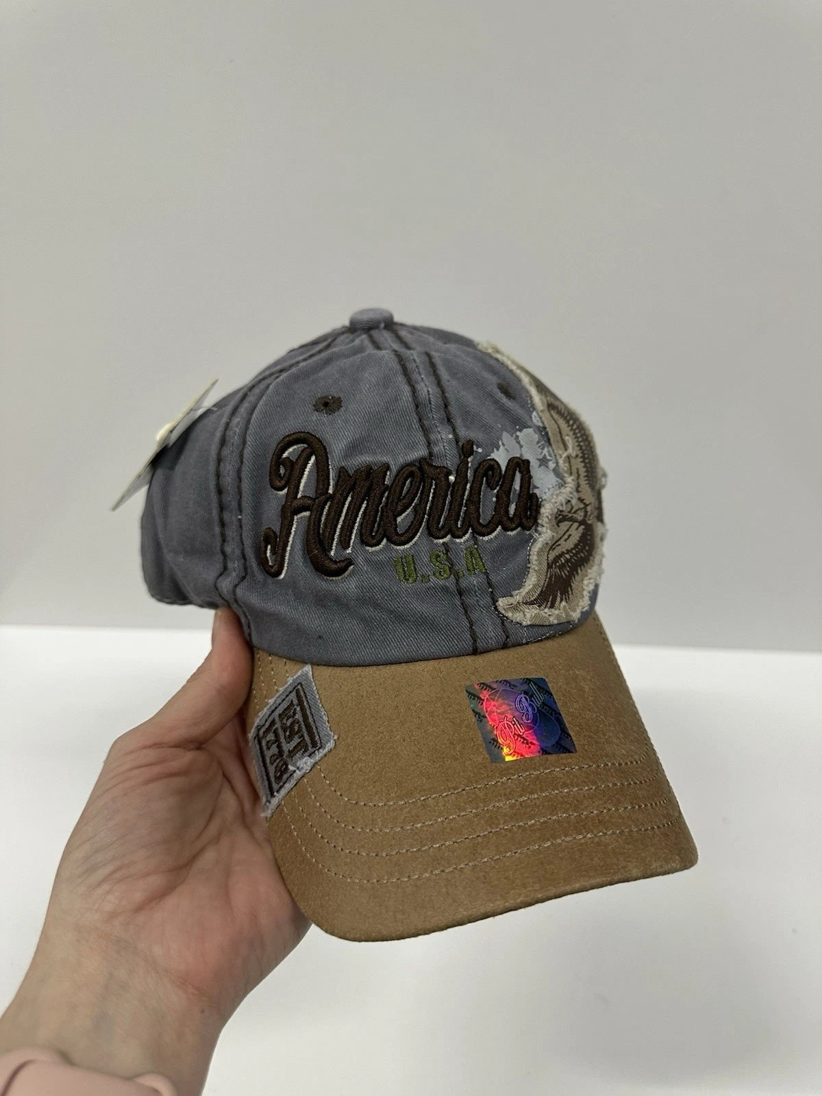 Pit Bull America USA Vintage Cap Trucker Hat