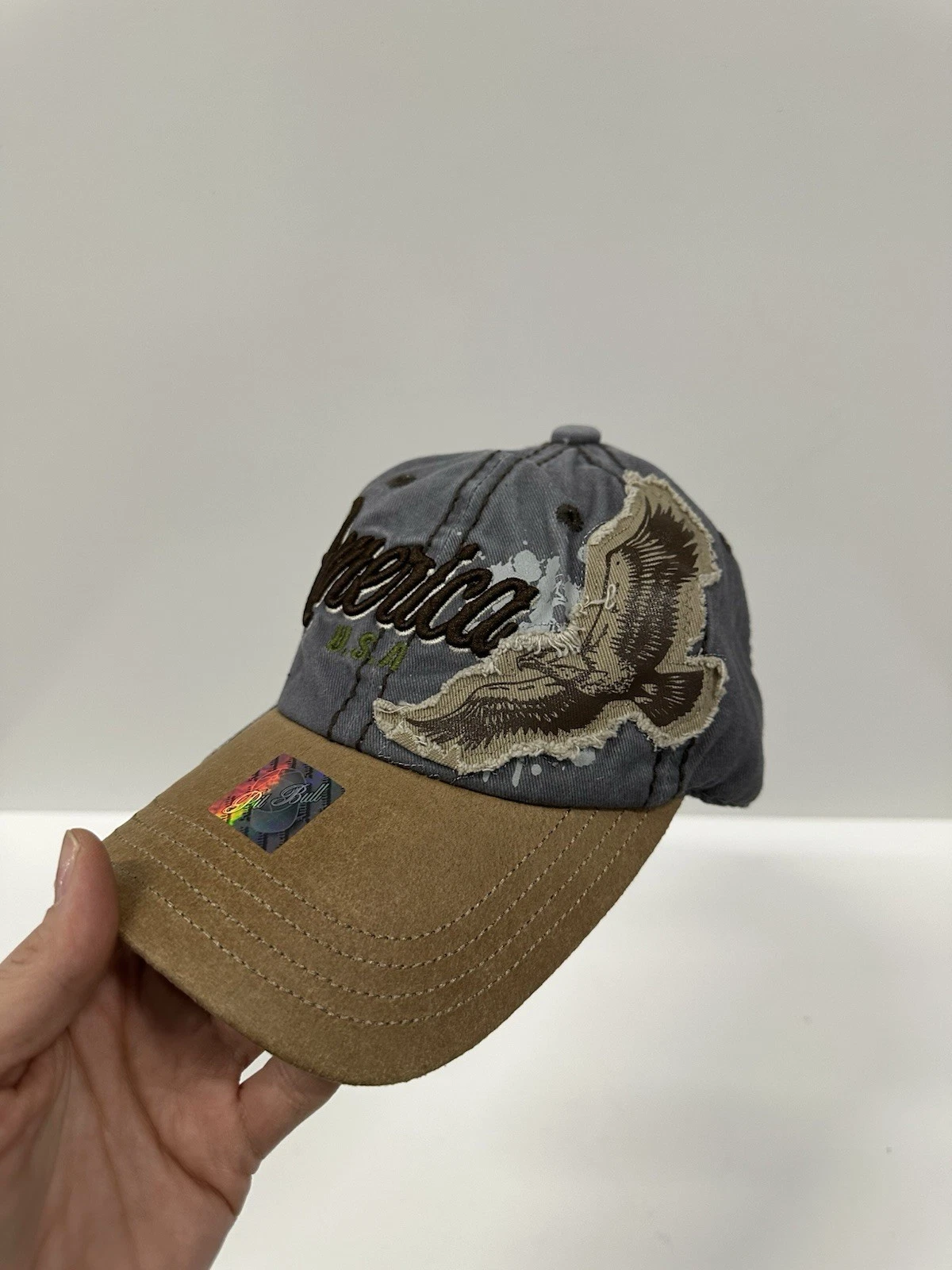 Pit Bull America USA Vintage Cap Trucker Hat - photo 3