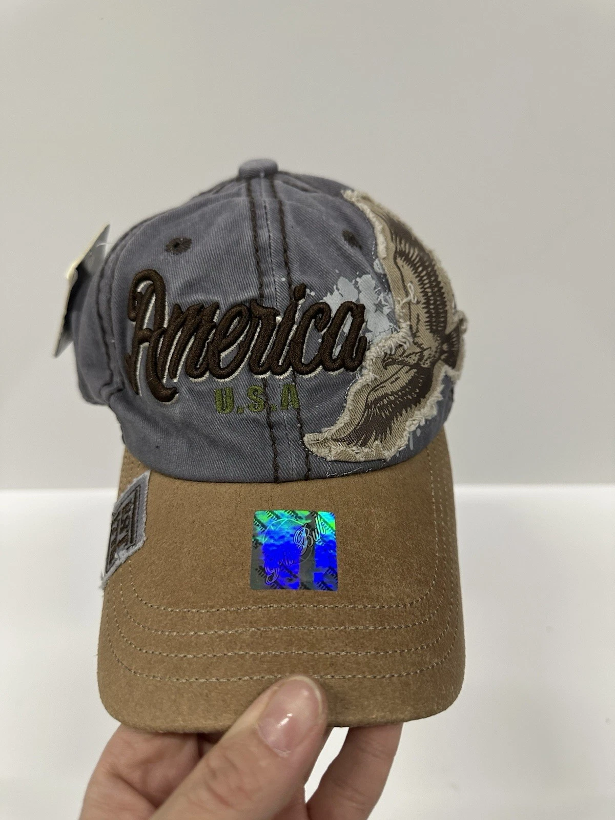 Pit Bull America USA Vintage Cap Trucker Hat - photo 5