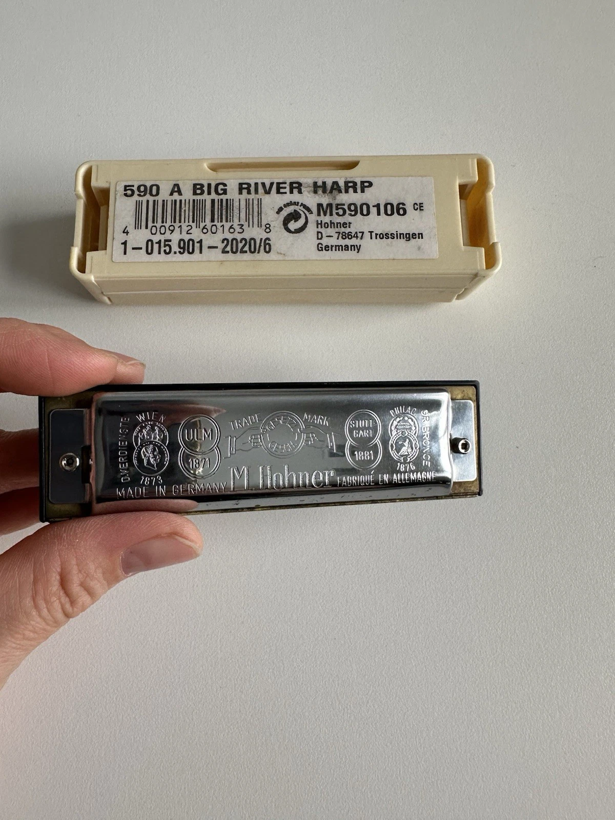 Hohner Big River Harp MS Harmonica Key of A - Made in Germany - photo 2