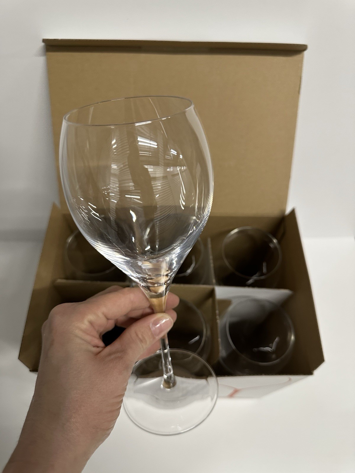 Rastal Franciacorta Wine Glasses Set of 6 New In Box - photo 2