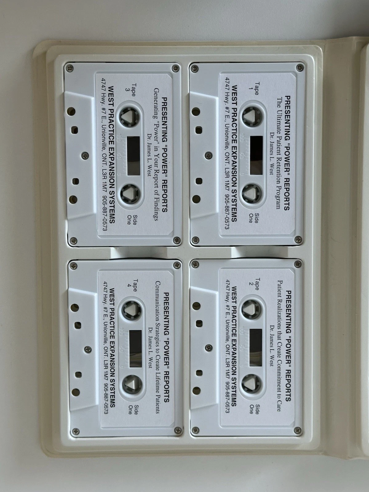 West Practice Expansion Systems 'Power' Reports Cassette - photo 3