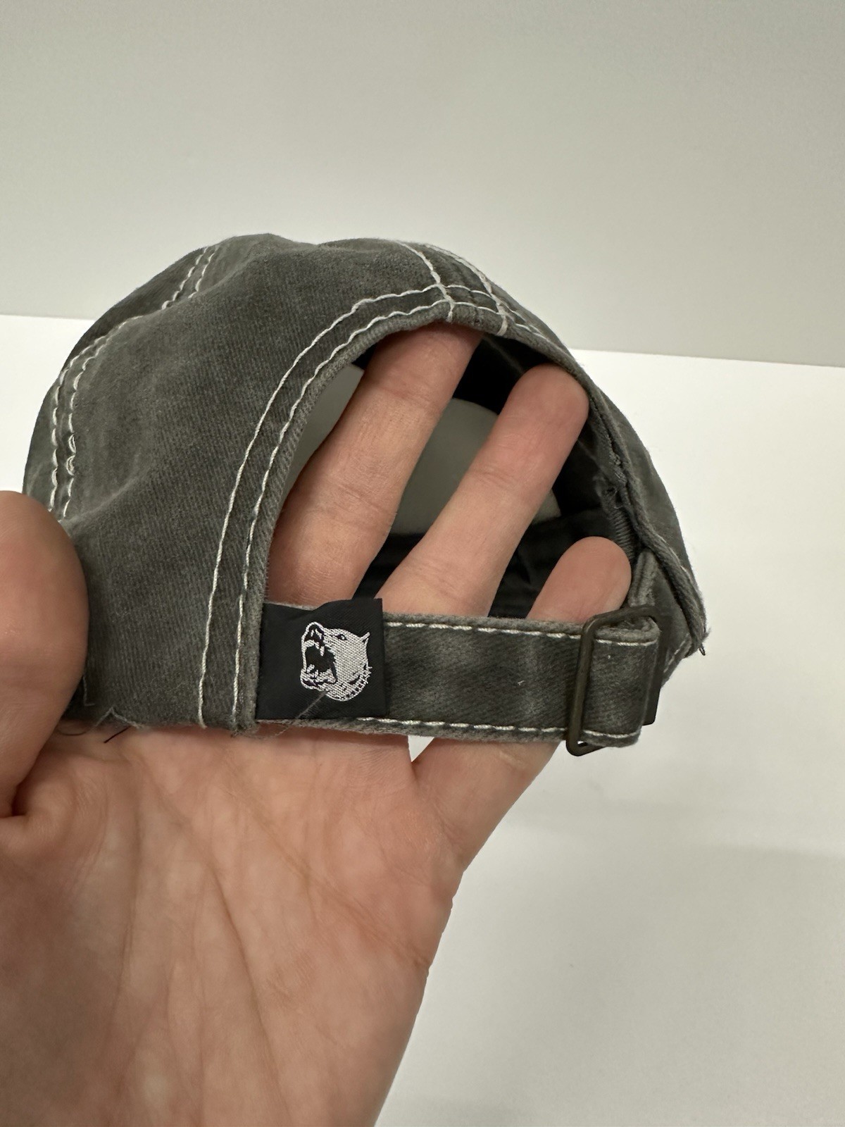 Pit Bull Boss Hat Cap Studded Adjustable Black Denim - photo 5