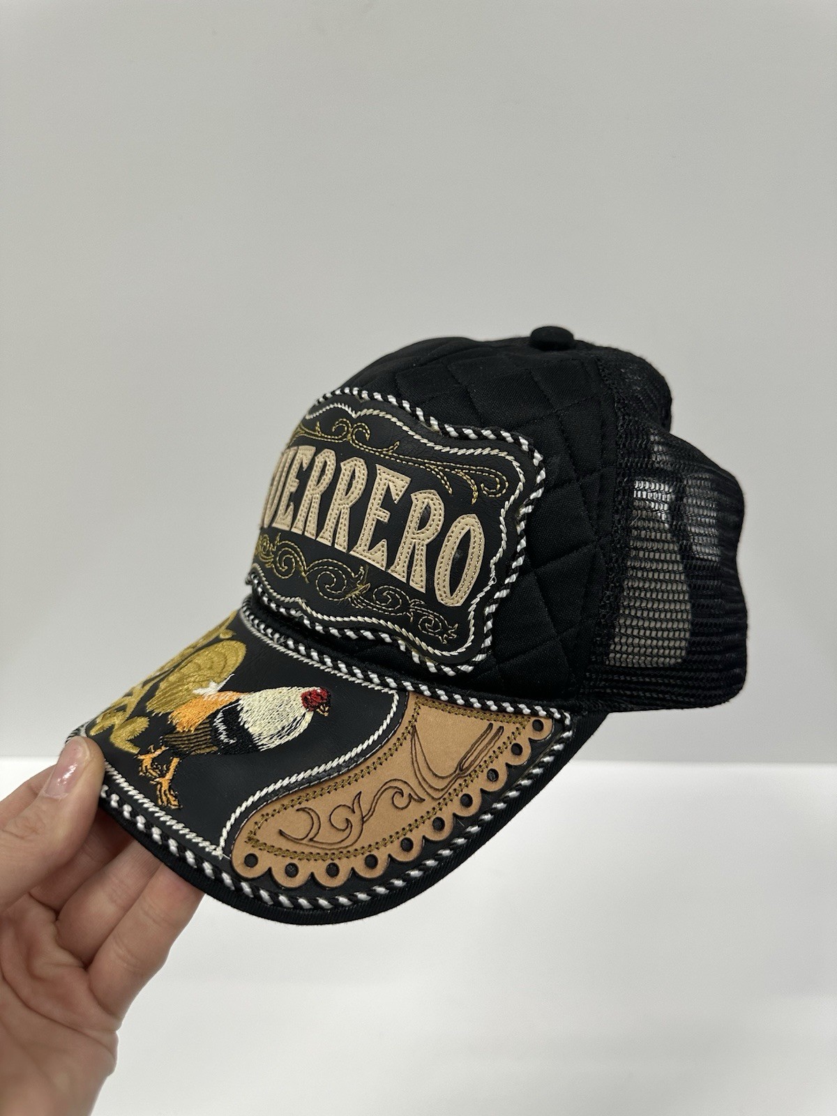 UNICAP Guerrero Rooster Trucker Hat Mexico Cap Adjustable New - photo 3