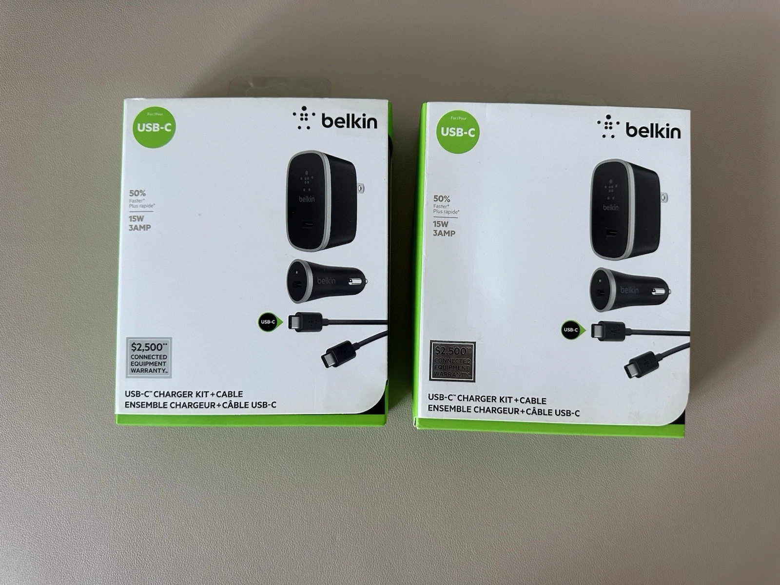Belkin USB-C Charging Kit Lot - 20 Wall & Car Chargers + Cables - photo 2