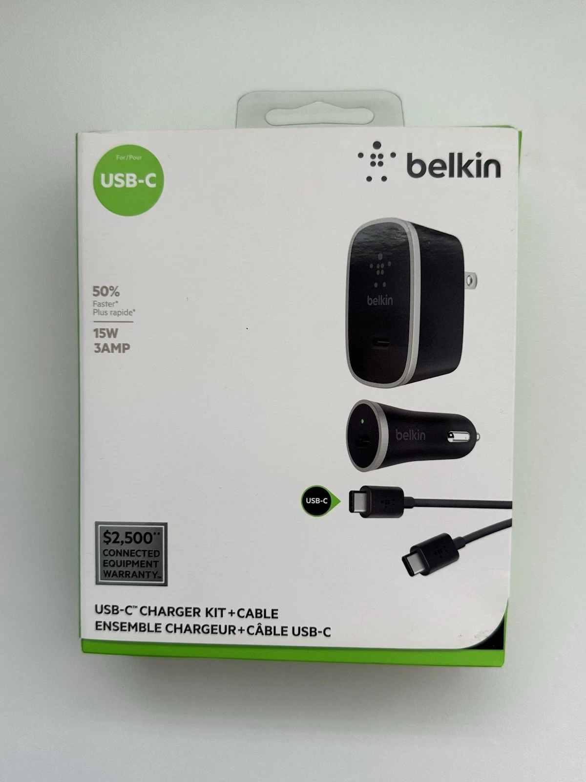 Belkin USB-C Charging Kit Lot - 20 Wall & Car Chargers + Cables - photo 3