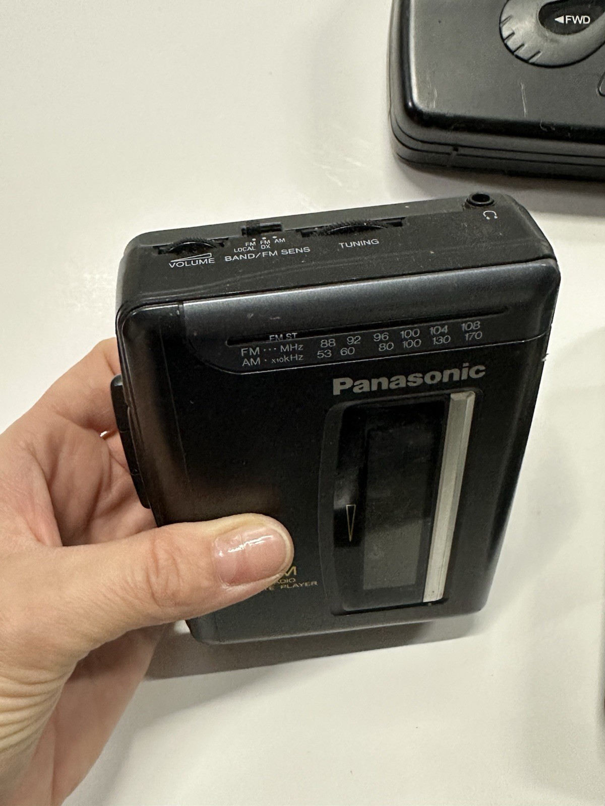 Lot of 5 Vintage Cassette Players Walkman Sony Panasonic Unteste - photo 3