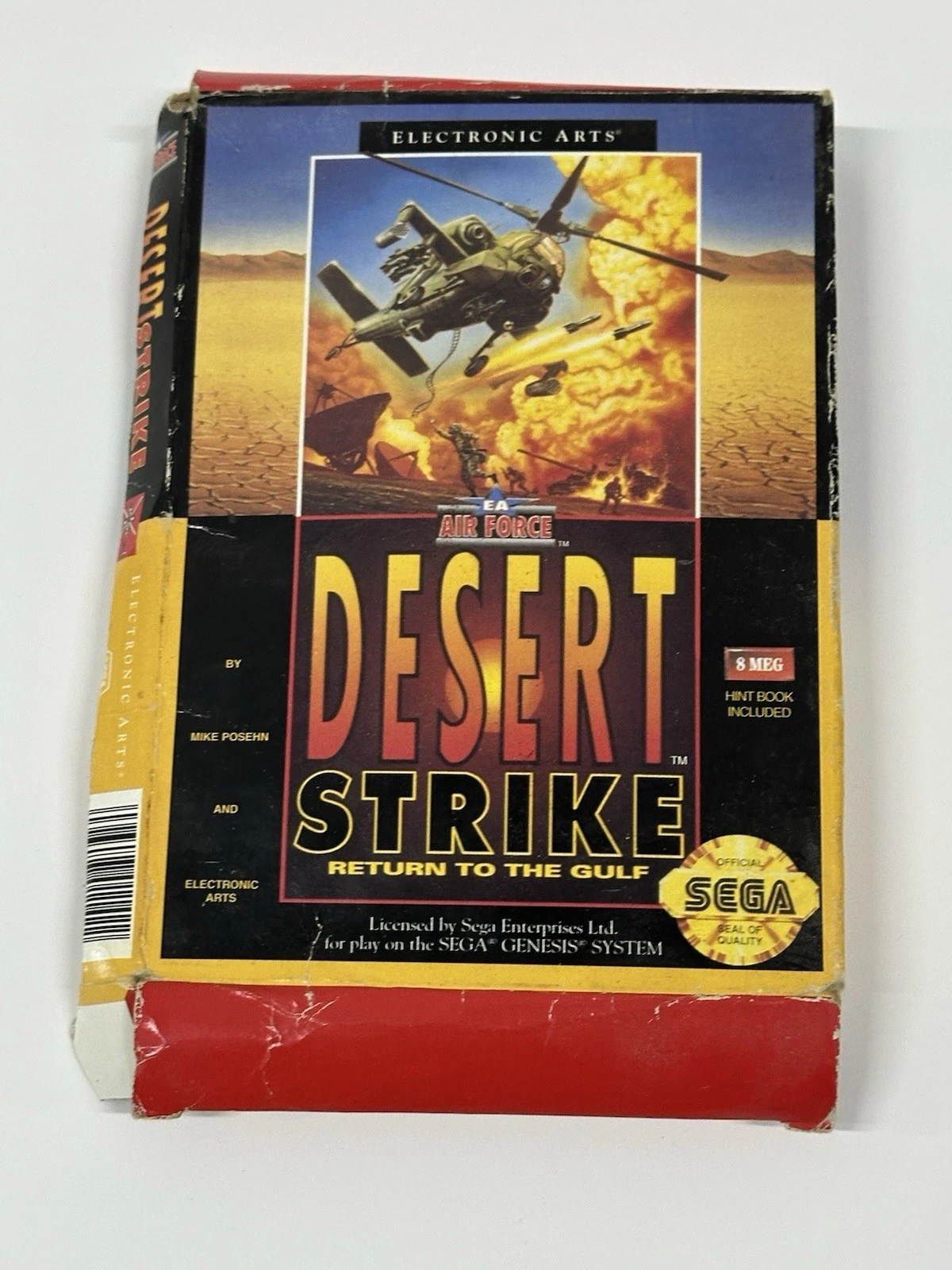 Desert Strike Return to the Gulf Sega Genesis CIB