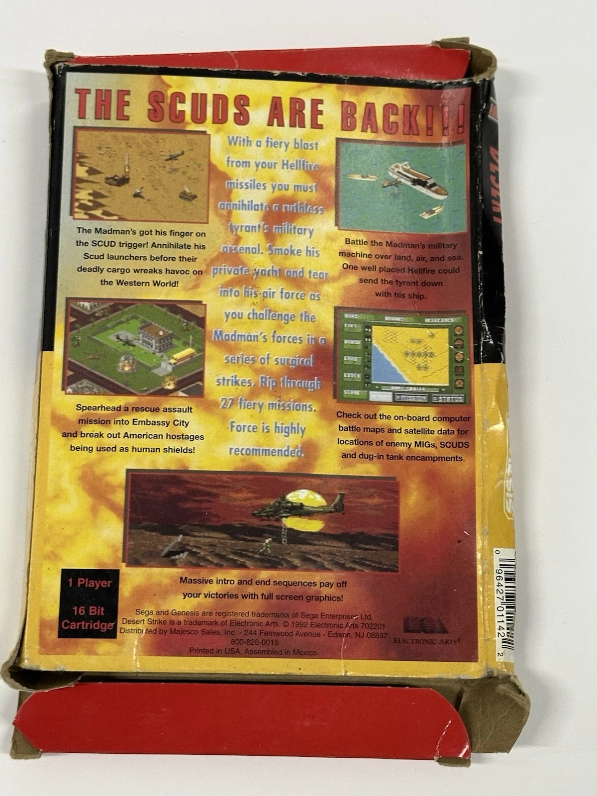 Desert Strike Return to the Gulf Sega Genesis CIB - photo 2