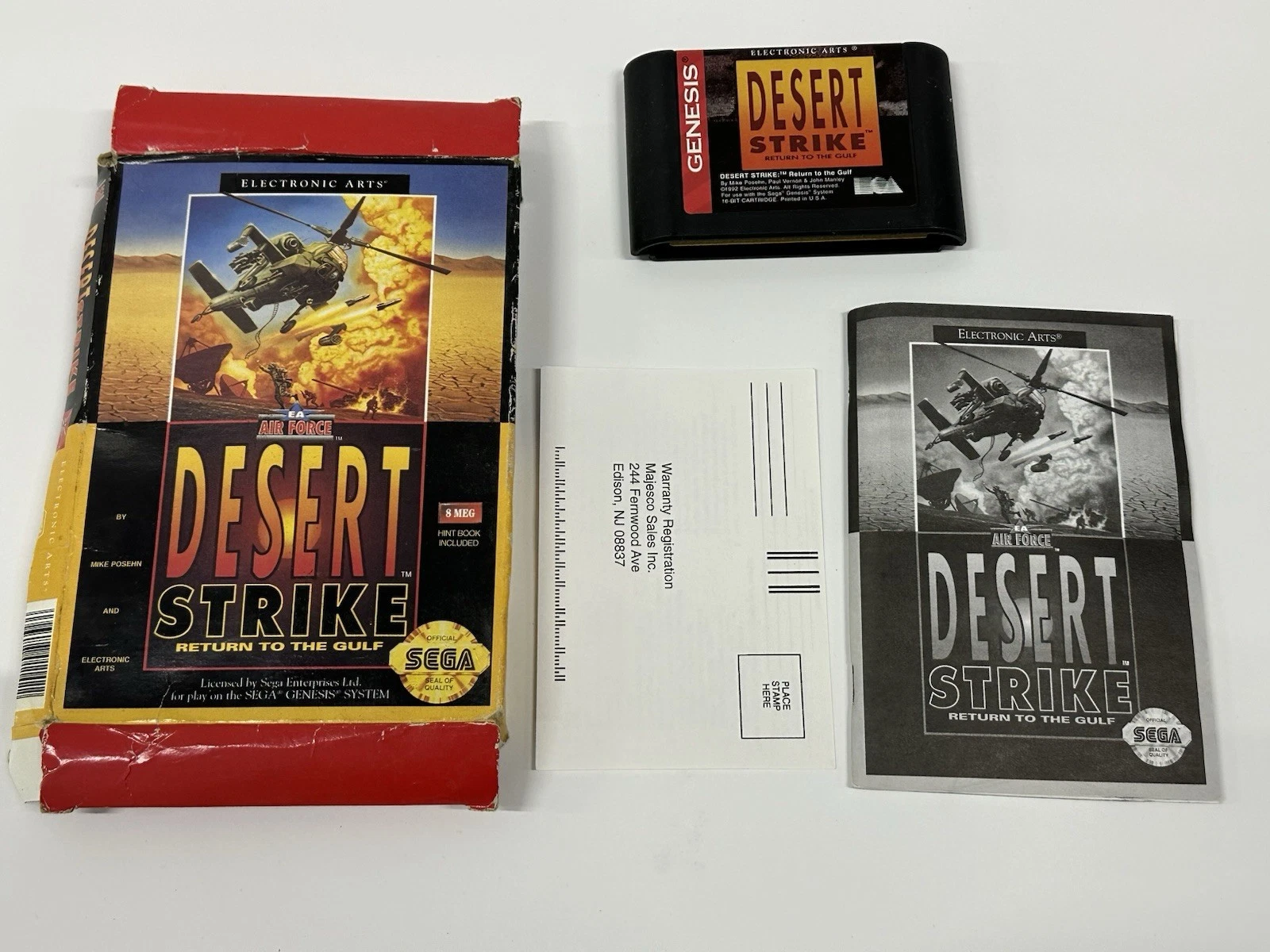 Desert Strike Return to the Gulf Sega Genesis CIB - photo 3