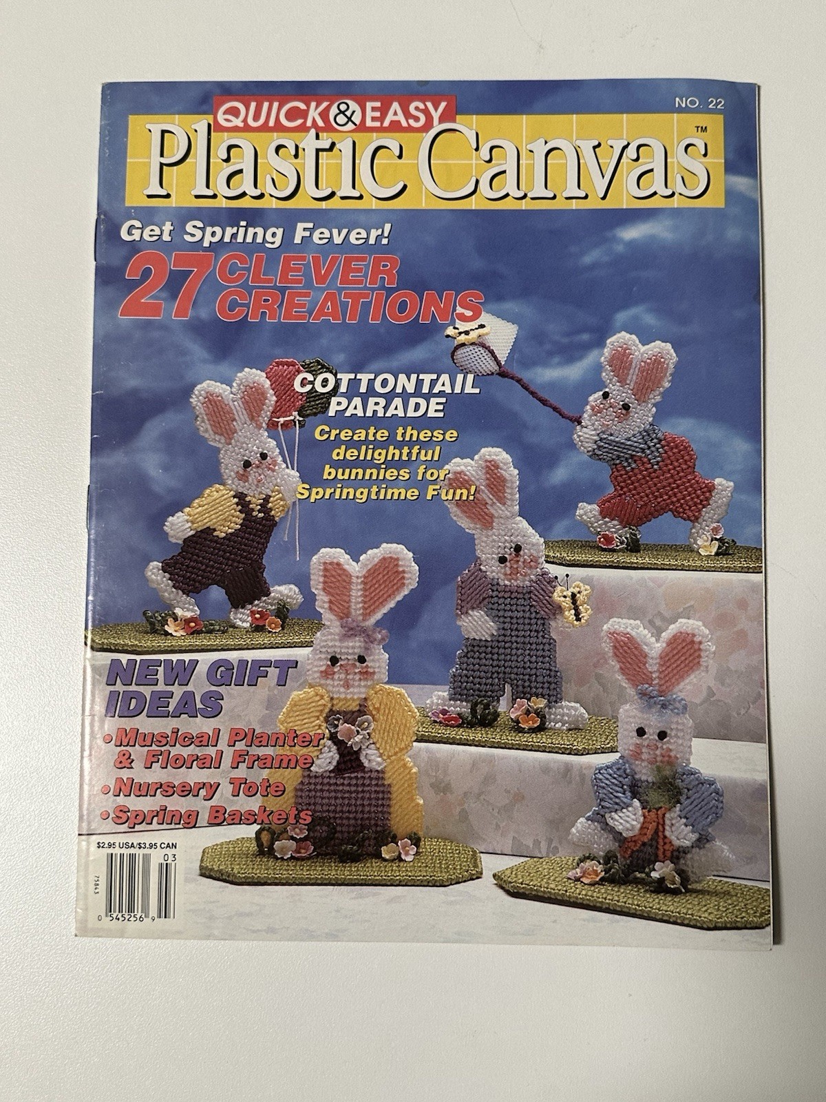 Lot of 8 Quick & Easy Plastic Canvas Craft Pattern Magazines Vin - photo 2