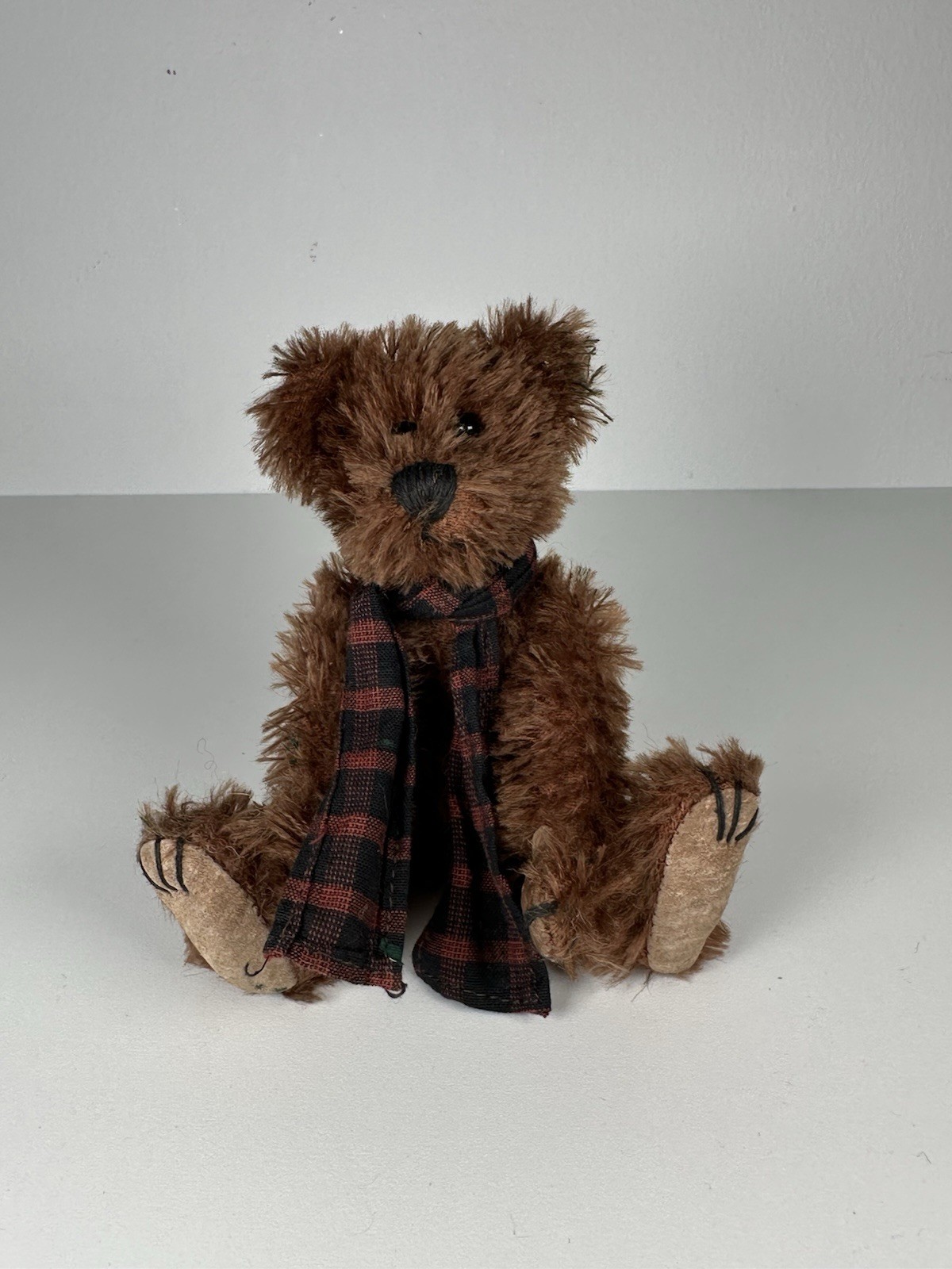 Vintage Boyd’s Bears Mohair Bear Collection Plush Brown Bear w/