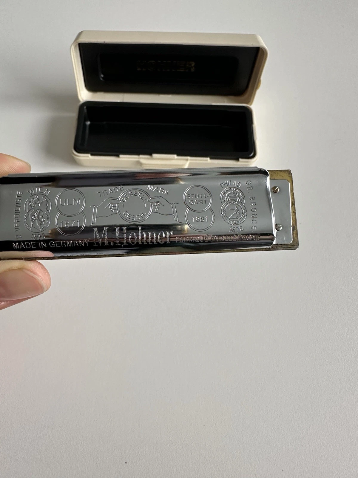 Hohner Marine Band 1896 Harmonica Key of G Used - photo 4