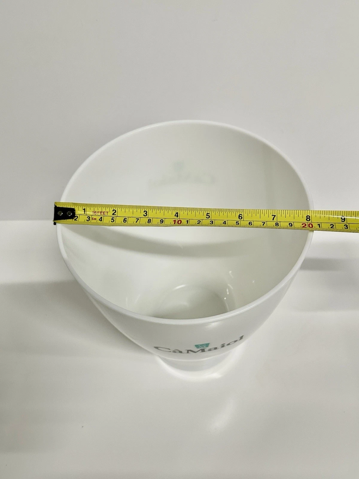 CaMaiol White Acrylic Tulip Bucket Wine Cooler Ice Bucket New - photo 3