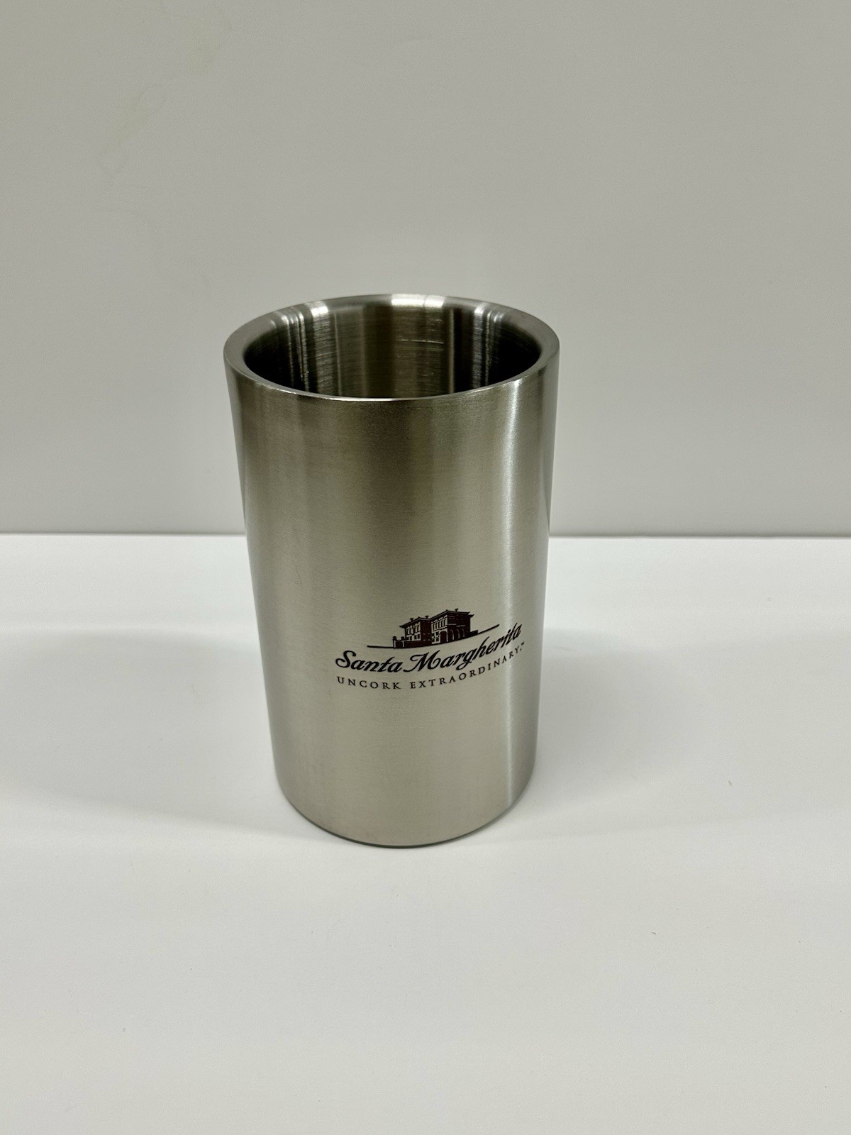 Stainless Steel Wine Bottle Chiller Santa Margherita Open Box