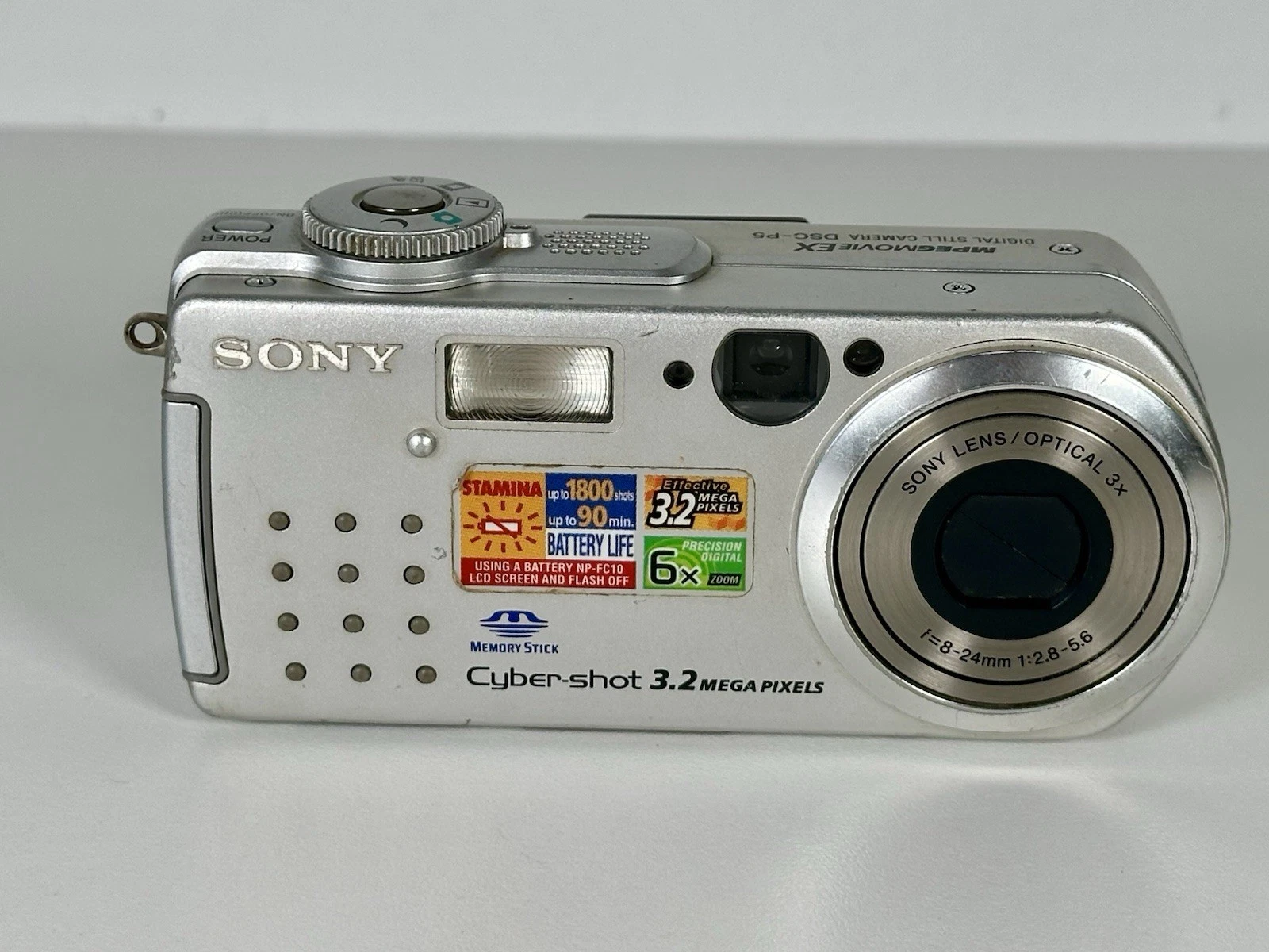 Sony Cyber-shot DSC-P5 3.2MP Digital Camera w/ Adapter