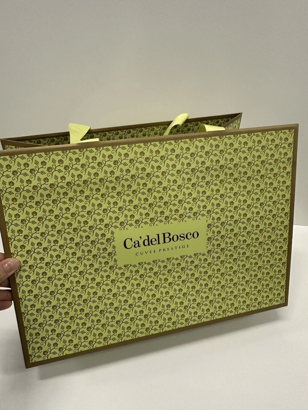 Set of 12 Ca del Bosco Wine Bottle Gift Bags - New - photo 3