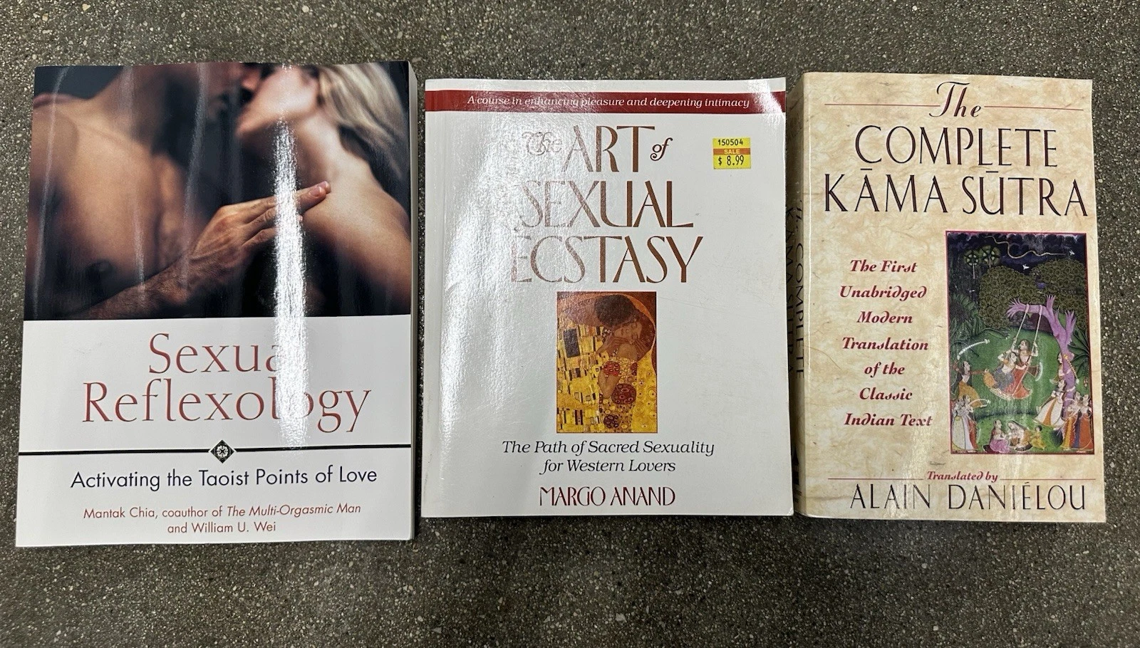 Tantra Kama Sutra Book Lot: Reflexology, Ecstasy, Intimacy
