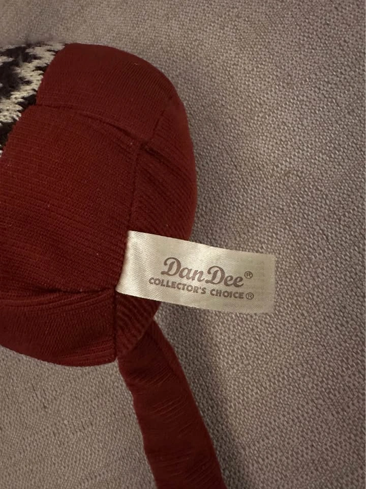 Dan Dee Plush Animal Lion Bear Hedgehog Tiger Scarf 18" - photo 2