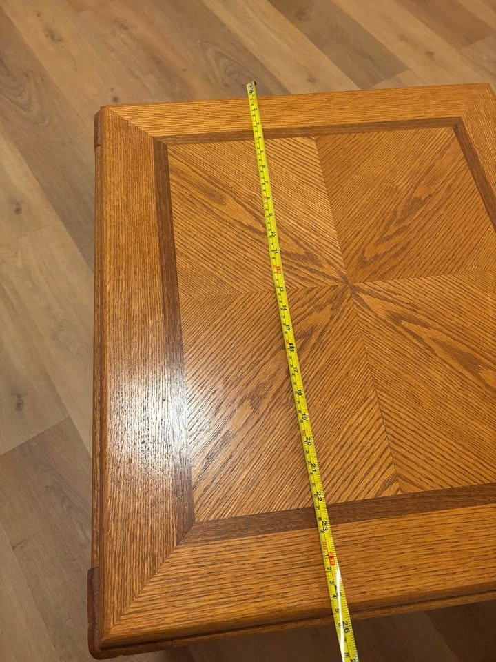 Solid Oak End Tables - photo 3