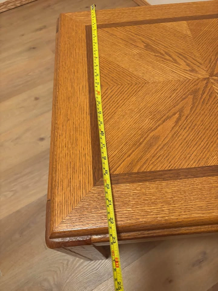 Solid Oak End Tables - photo 4