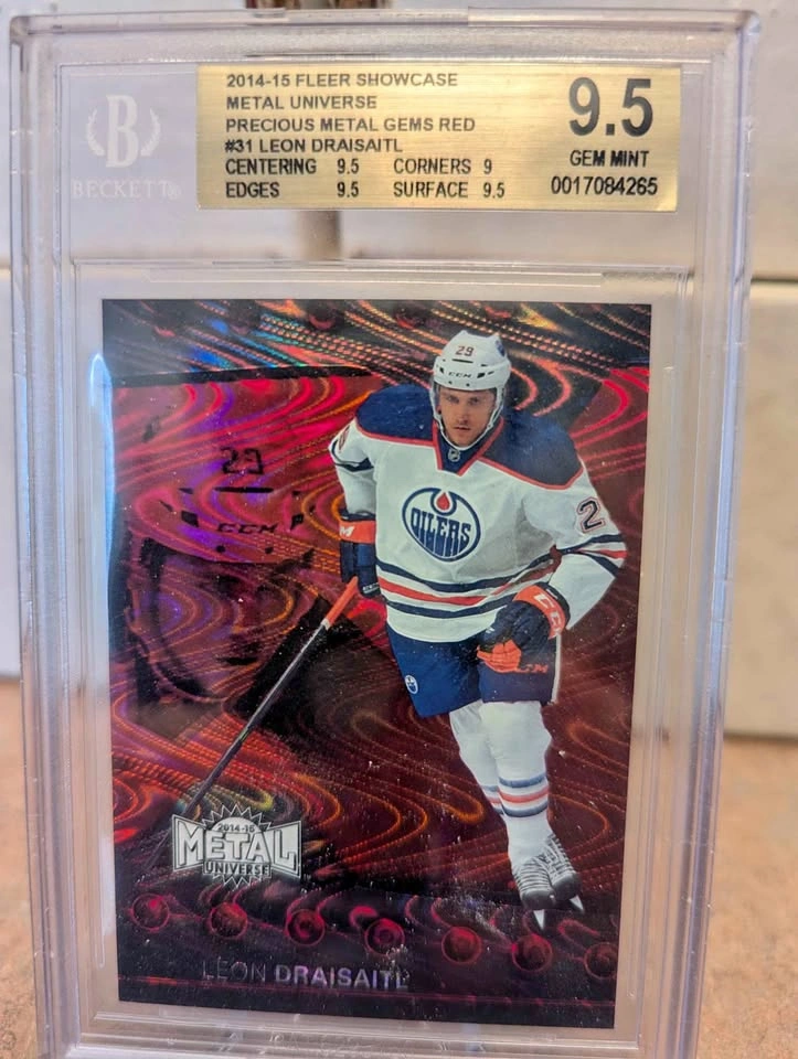 Leon Draisaitl Rookie /100 - RARE / Pop 2
