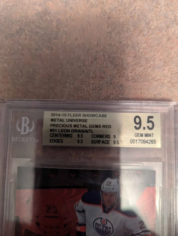Leon Draisaitl Rookie /100 - RARE / Pop 2 - photo 2