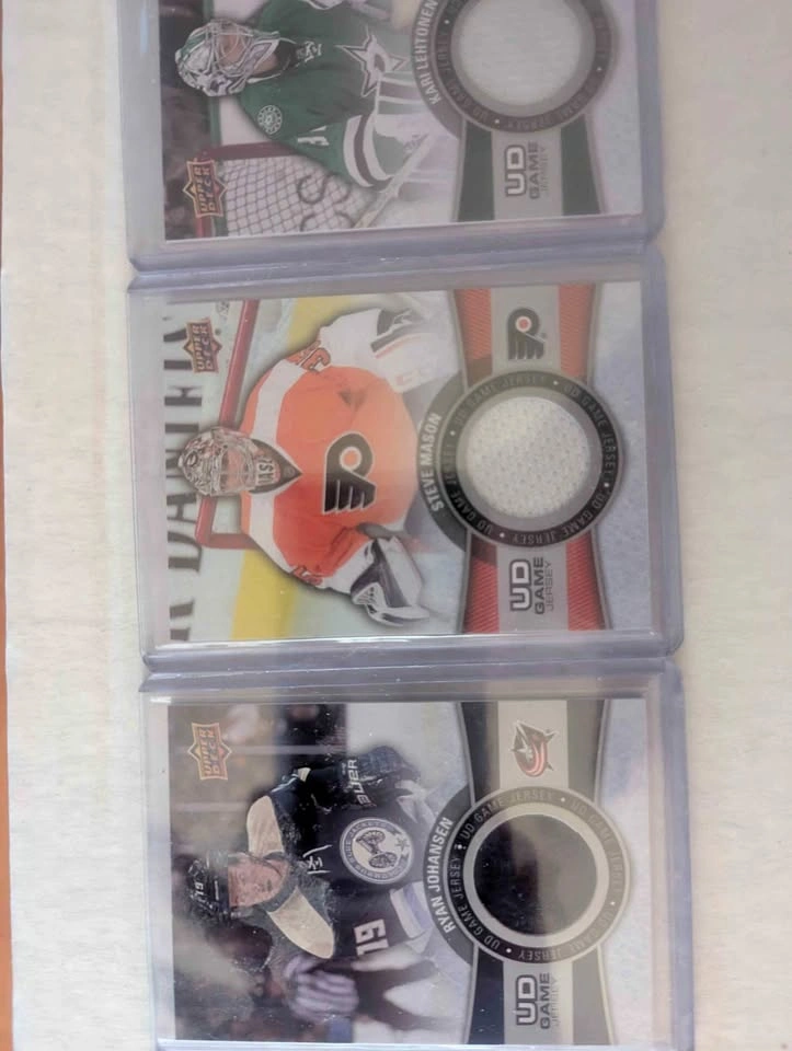 2015-16 UD Jersey cards - 10 in total