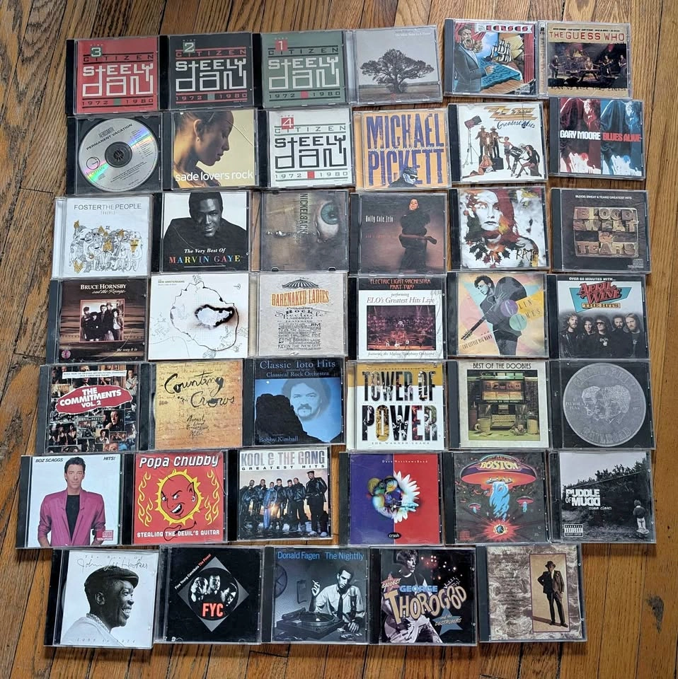 41 Music CD Albums - Rock, Jazz, R&B, Alternative