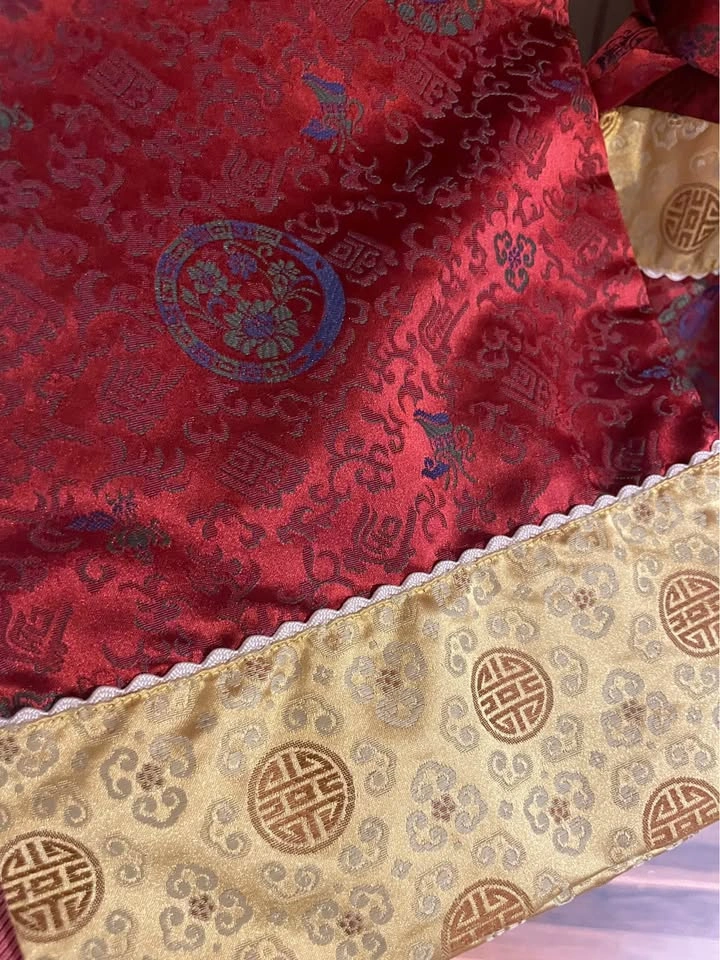 Vintage 1960s-70s Beompyo Tiger Brand Silk Robe - photo 3
