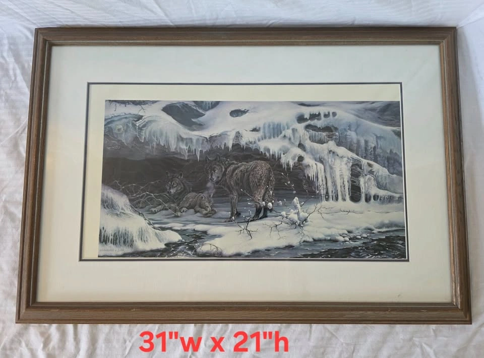 Wolves in an Ice Cave - by Lawrence A Dyer - photo 2