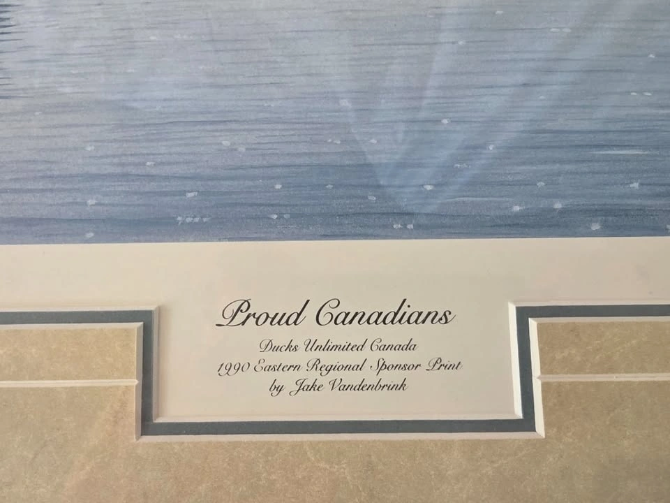 Proud Canadians Print - Jake Vandenbrink - Limited Print # 52 of - photo 3