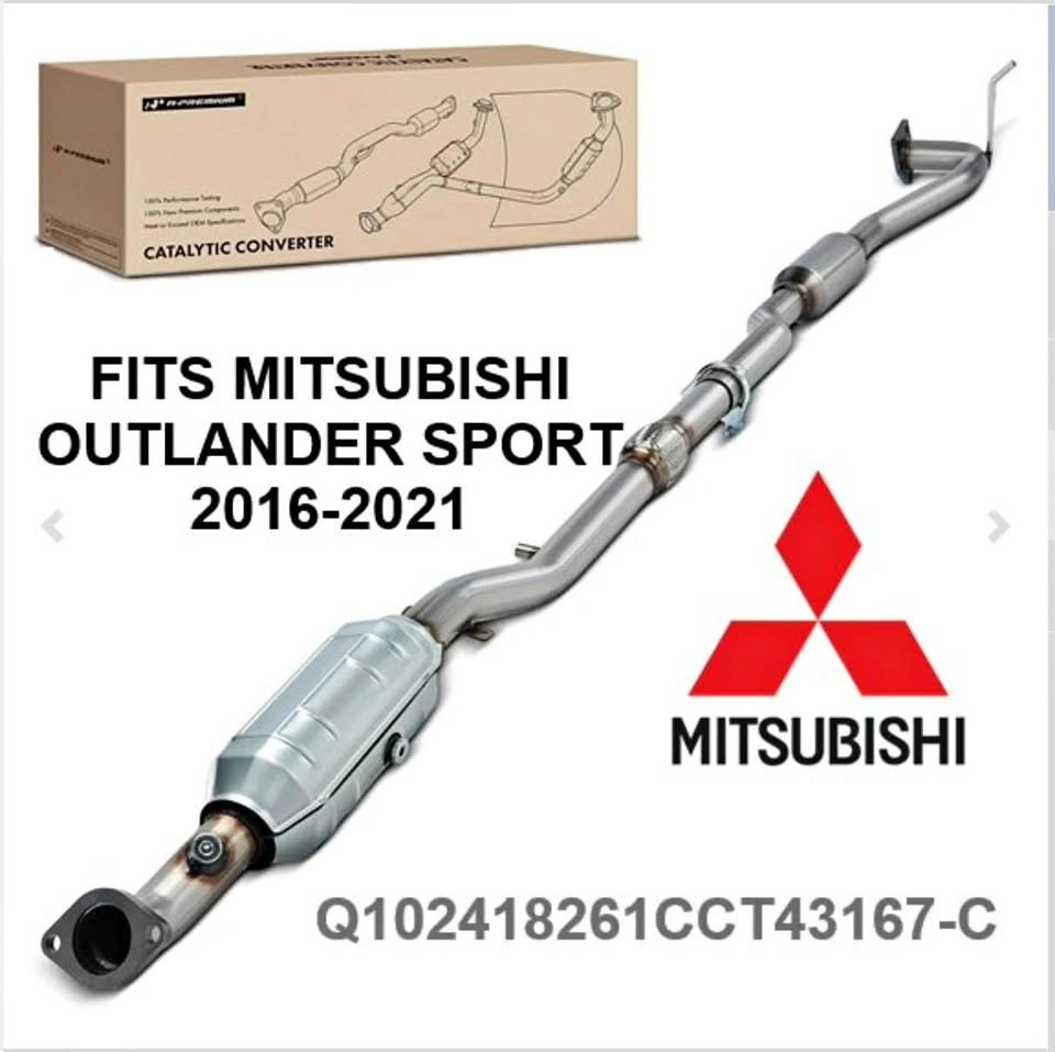 Rear Catalytic Converter - Mitsubishi Outlander Sport