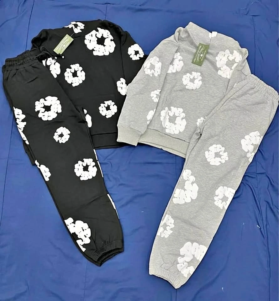 Denim Tears Hoodie & Pants - Black/Grey