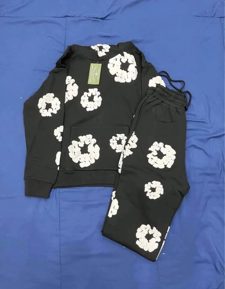 Denim Tears Hoodie & Pants - Black/Grey - photo 2