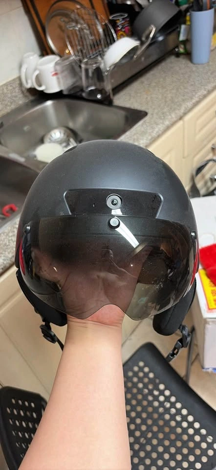 Ironsmith Smart Bike Helmet with LED Light and Visor - photo 3