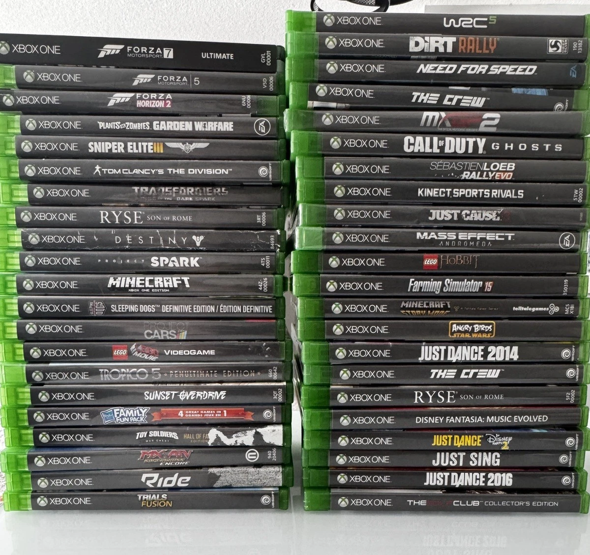 33 Xbox One Games Lot - Excellent Used Condition