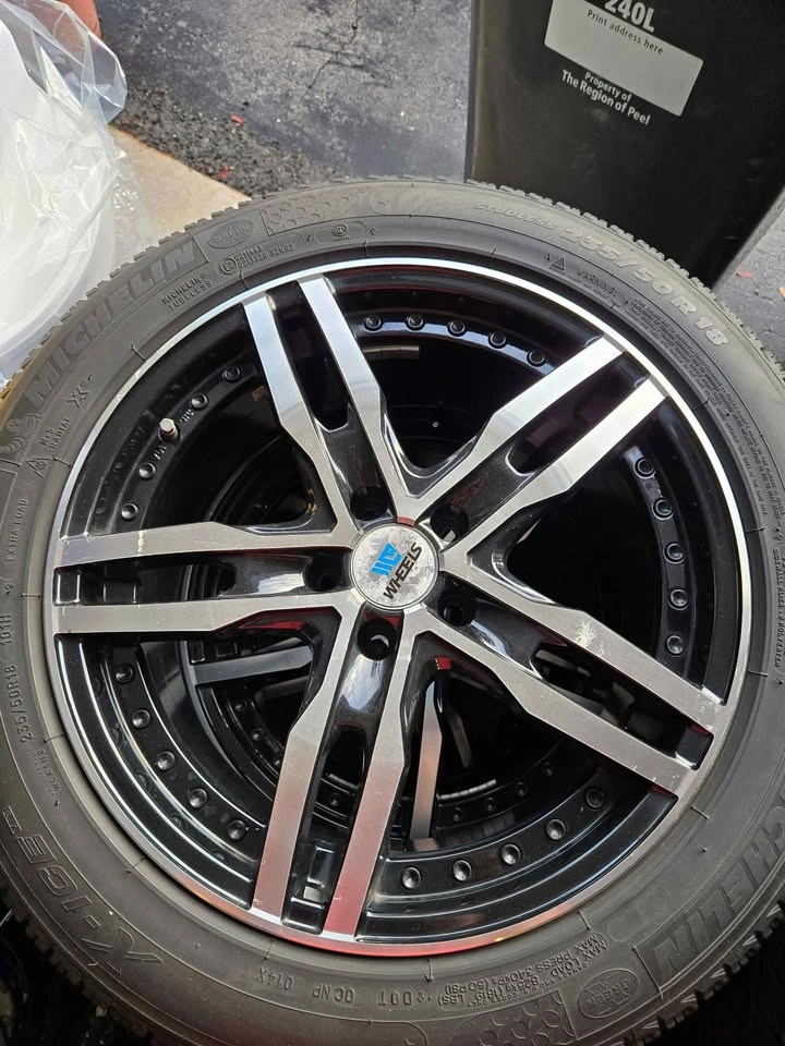 Michelin X-ice,4 Snow Tires with Wheels - photo 2