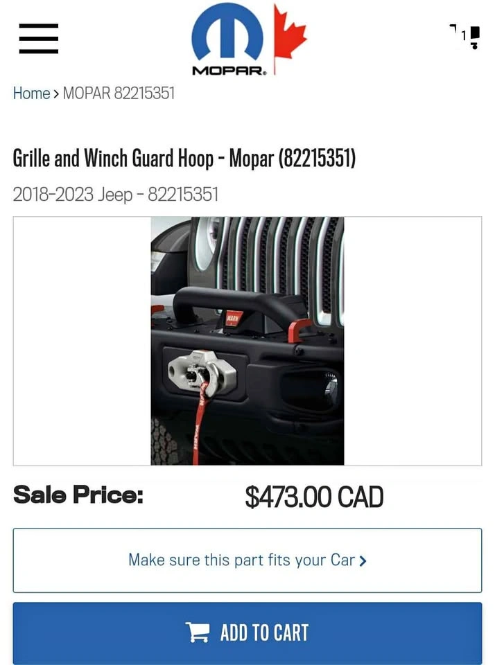 Grille and Winch Guard