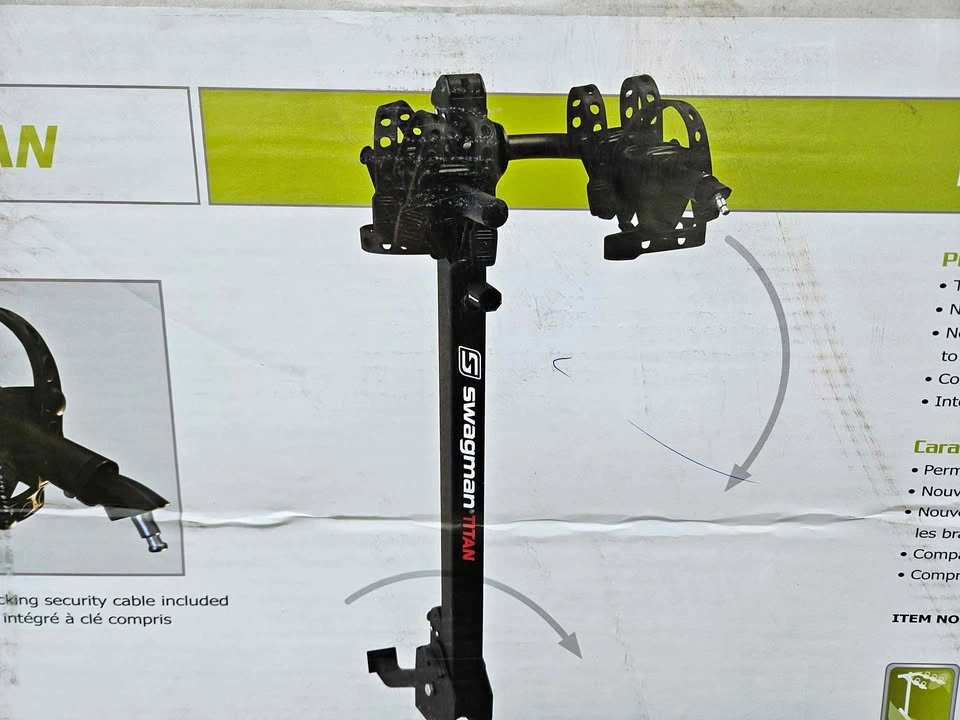 Swagman Titan 2 Bike Rack - Hitch Mounted