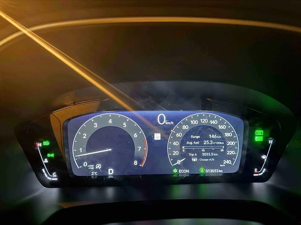 Honda Pilot Digital Speedometer and Mats